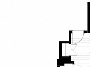 1H upgrade Floor plan - 672 Sq.Ft. 1H upgrade Floor plan at Custom House, St. Paul, Minnesota